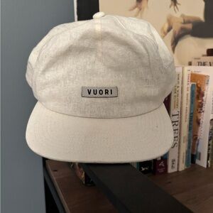 Vuori Unstructured Hemp hat, linen, new